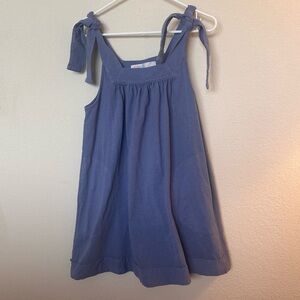 Free People Beach Honey Shoulder Tie Mini Dress